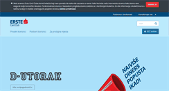 Desktop Screenshot of erstecardclub.hr